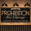 Bannière Thème Speakeasy Prohibition - 185x90 Cm - Décoration Porte Ou Porche Pour Fête Années 20 - Polyester - 11