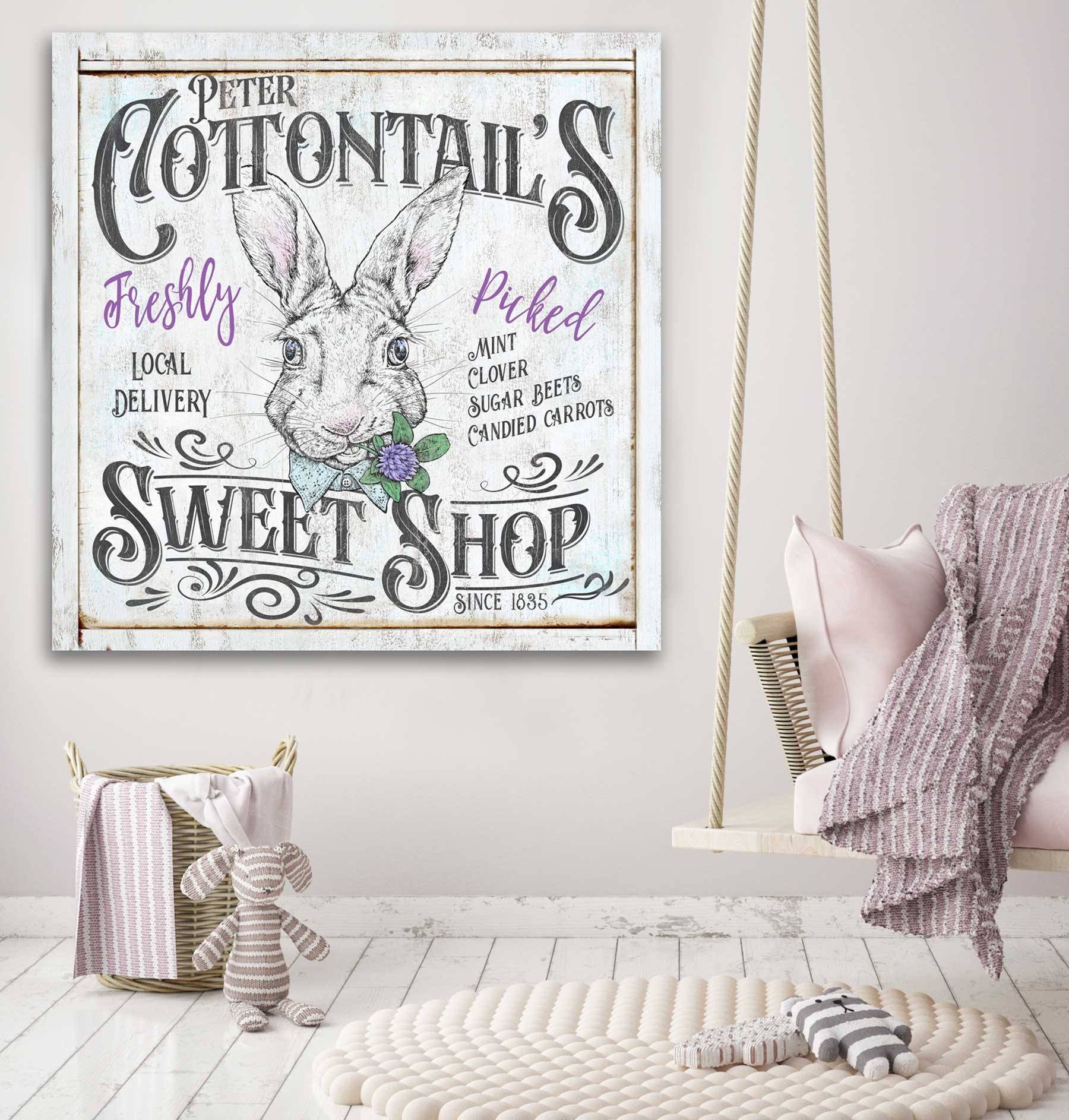 Straw Easter Bunnies Set x2 - Seasonal Decoration - What a Host Straw Easter Bunnies Set x2 - Seasonal Decoration - What a Host