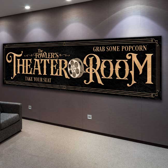 Home Theater Wall Murals