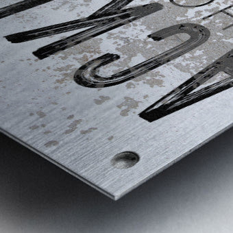 Brushed Metal Print