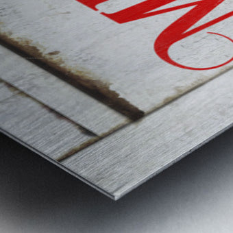 Brushed Metal Print
