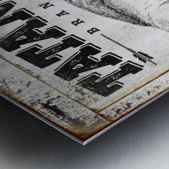 Brushed Metal Print