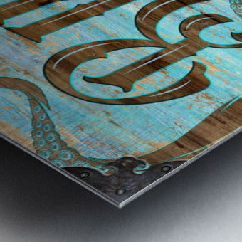 Brushed Metal Print