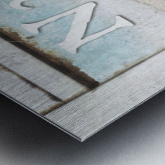 Brushed Metal Print