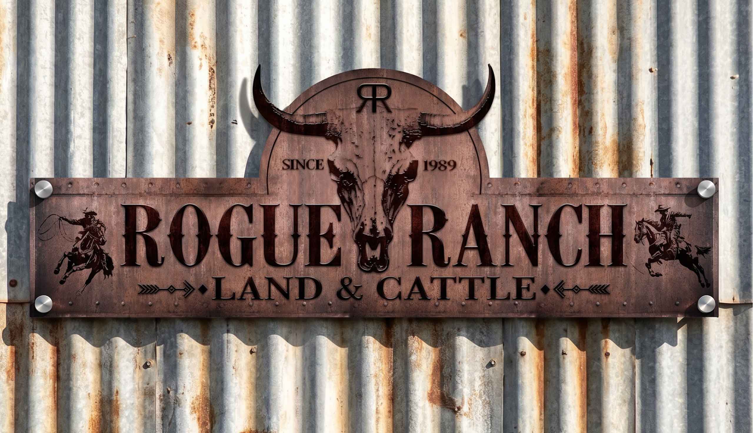 farm signs and cattle ranch signs