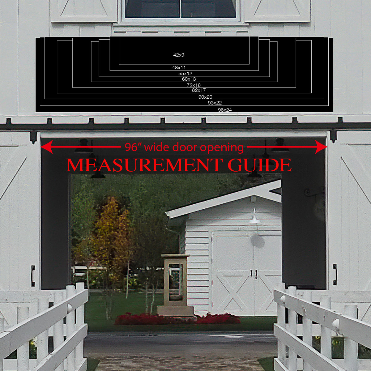How to measure your barn for a custom sign