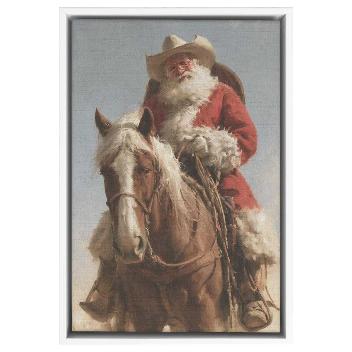 Cowboy_Santa_On_Horse_II_White_Framed_Canvas_V_Rectangle_Main_Mockup.png_16196244