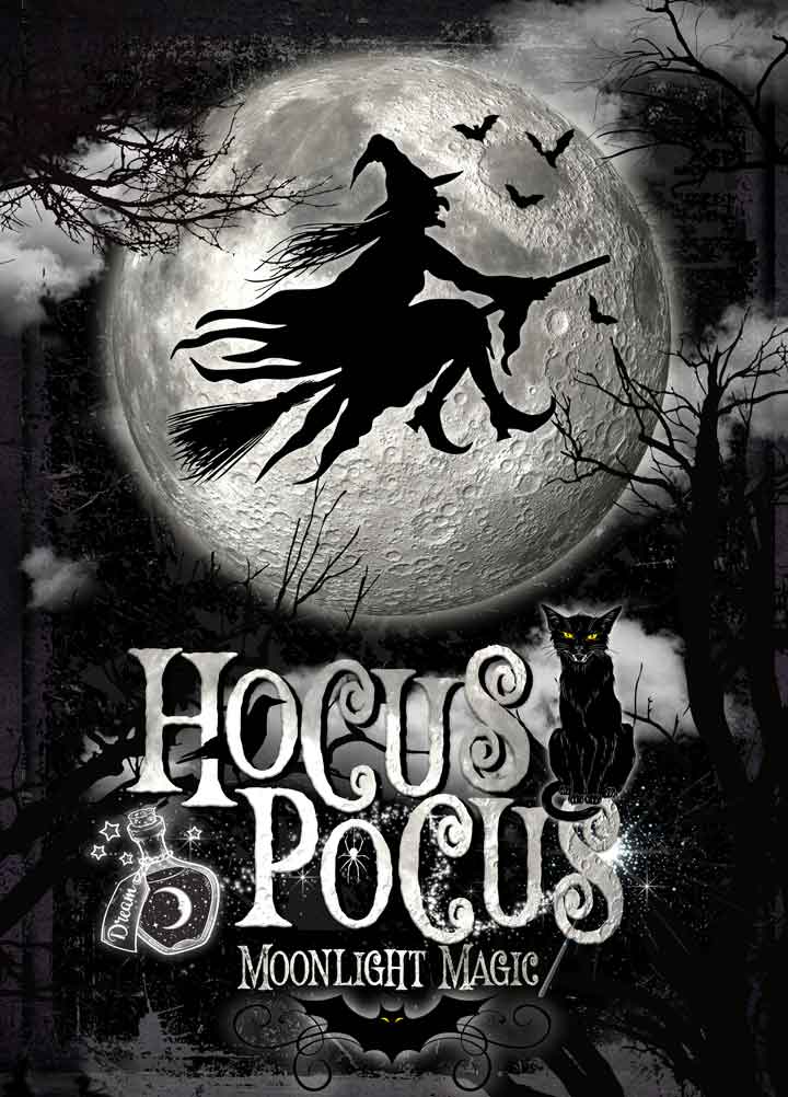 hocus pocus witches flying