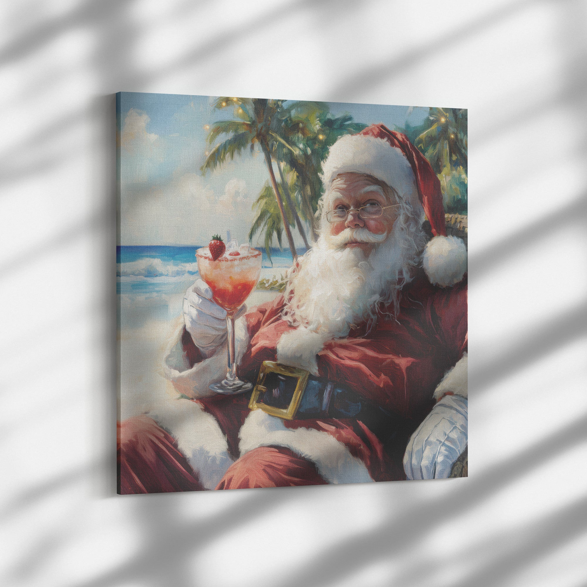 Coastal Santa Art - Margarita Time