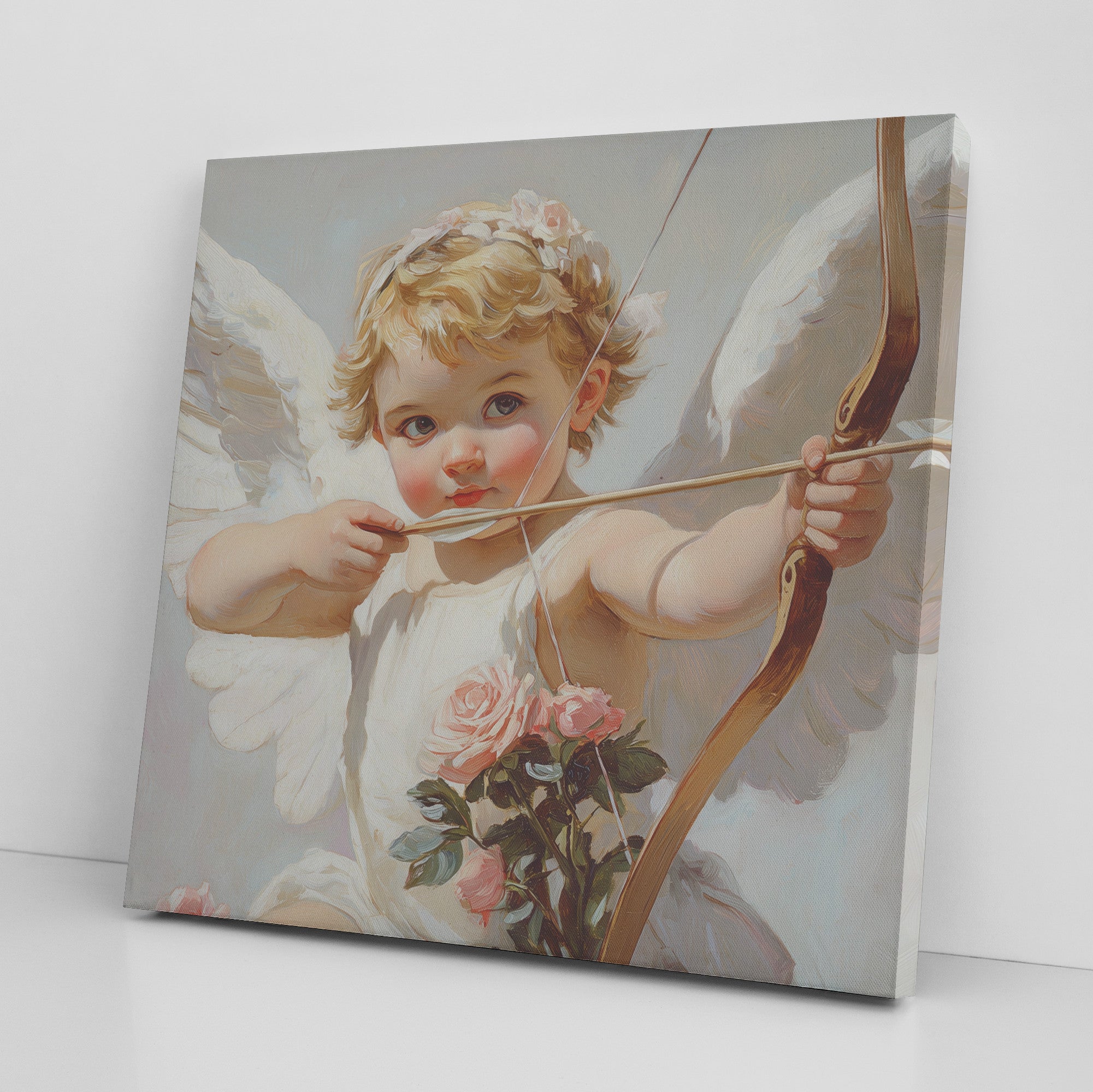 Cupid's Arrow Awaits Valentines Day Wall Art