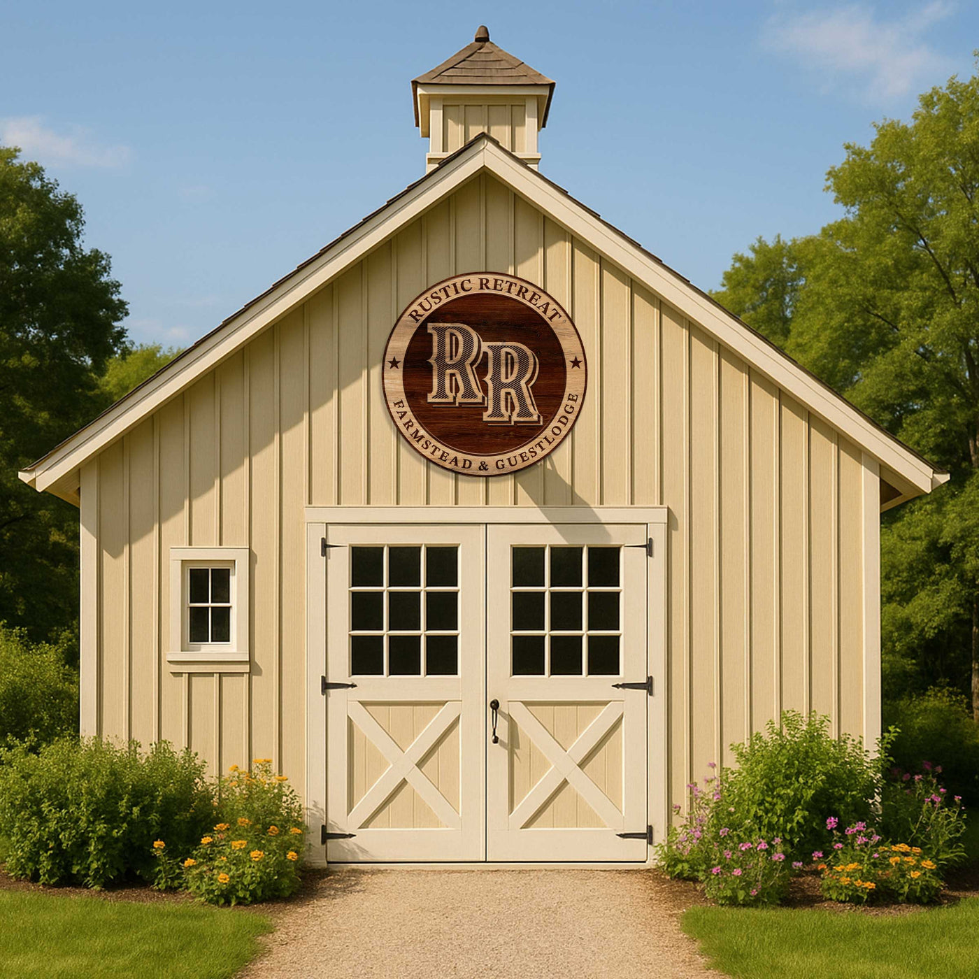 barn signs farm signs that look like wood but are metal