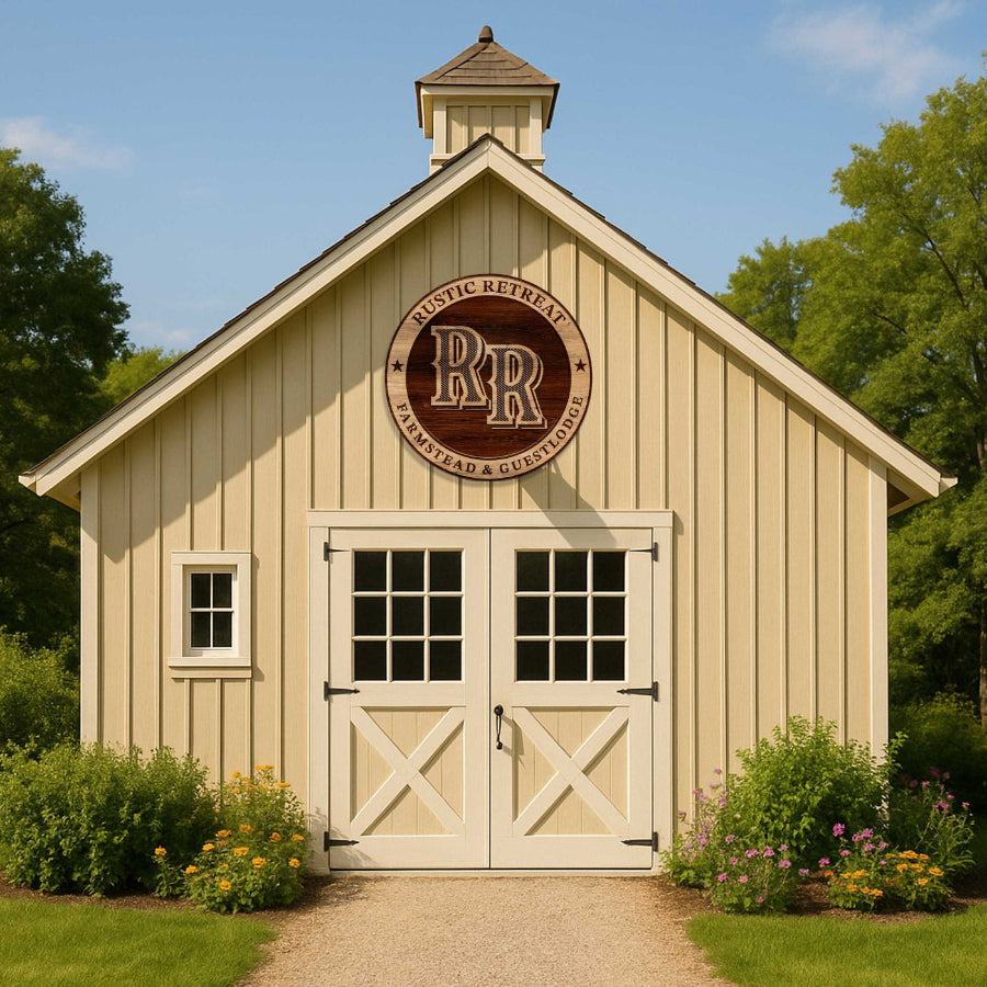 barn signs farm signs that look like wood but are metal