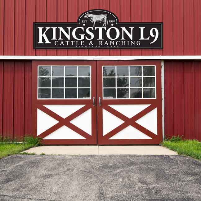 Large Cattle Ranch Sign -Kingston L9 Barn Sign