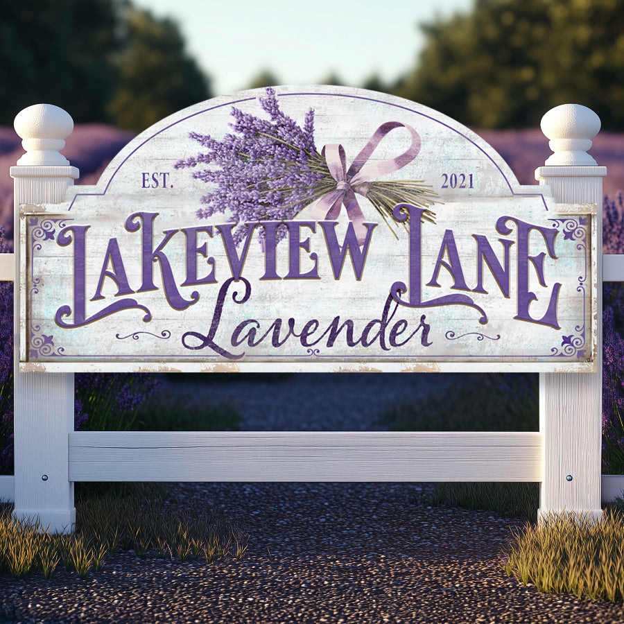 Entrance signs for farms custom made with metal but made to look like wood.