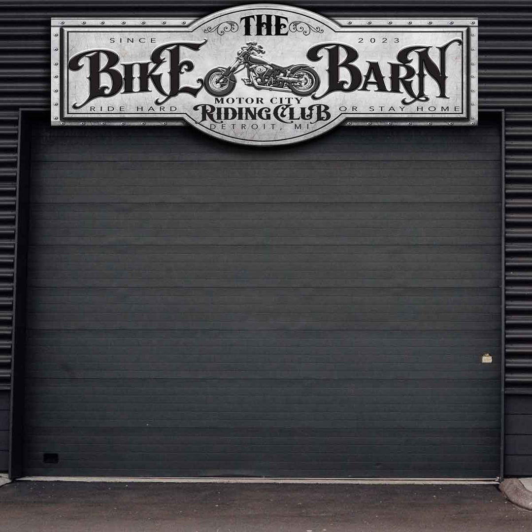 Auto Barn Sign Large Metal Barn Signs, Personalized Barn Signs, Large Business Signs ...