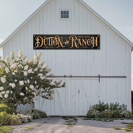 Kc Ranch Sign Cattle Ranch Signs, Large Barn Signs, Western Wall Decor, Farm Signs ...