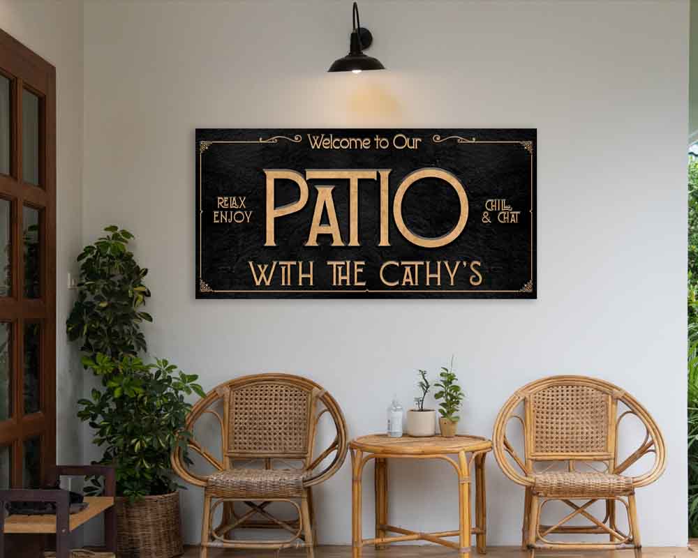 Patio Sign, Porch Sign, Front Porch Signs, Porch Decor – Tailor Made ...