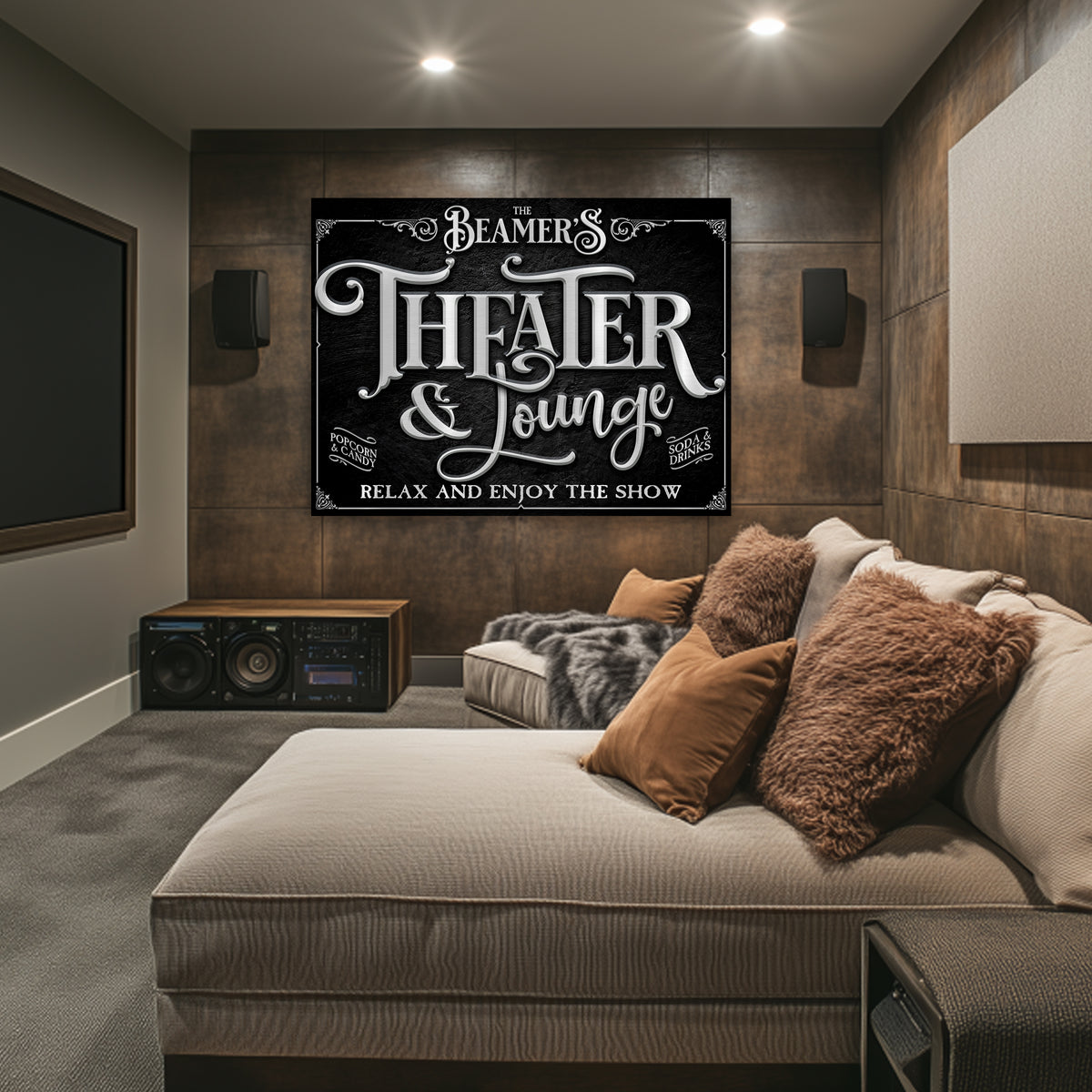 Tailor Made Rooms® Large Metal Signs, Business Signs & Home Wall Decor ...