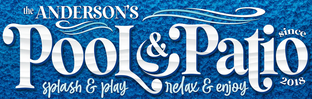 Custom Outdoor Pool & Patio Signs - Tailor Your Space – Tailor Made ...