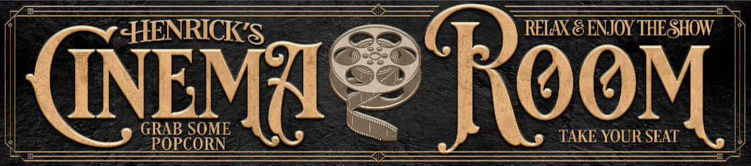 Captivating Movie Room Decor &amp; Theater Signs – Tailor Made Rooms Home Decor