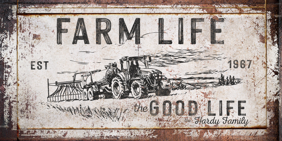 Farmhouse Sign,Farmer sign,Farmhouse Family Sign,Farmhouse sign custom ...