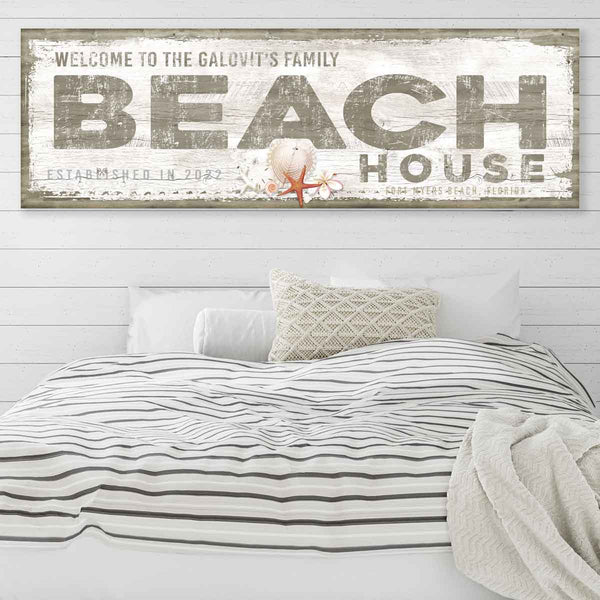 Beach Theme Wall Decor, Beach House Sign, Beach newest Bedroom Decor