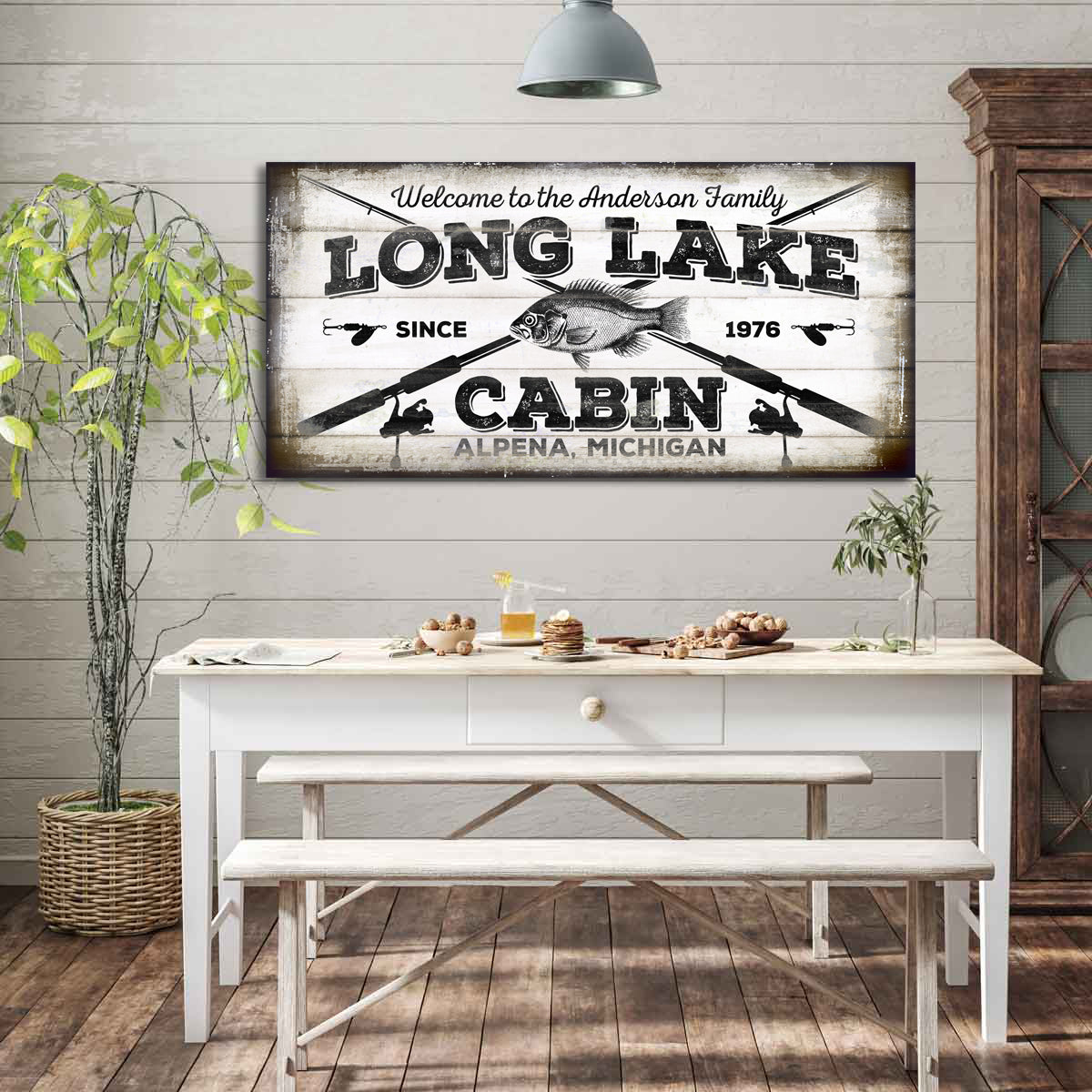 Custom Lake & River House Wall Art: Lakeside Elegance – Tailor Made Rooms Home  Decor