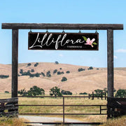 Modern Ranch Signs Farm Signs | Farm Entrance Signs | Modern Farmhouse Decor – Tailor Made ...