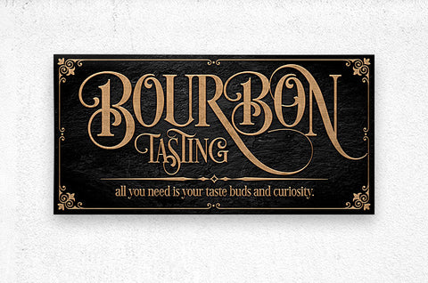 Personalized Bourbon Signs For Your Home or Bar – Tailor Made Rooms ...