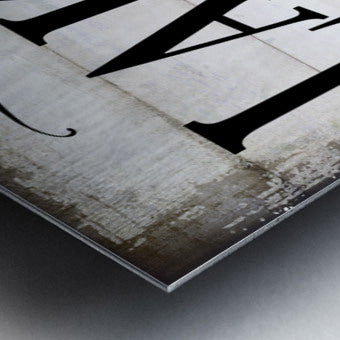Brushed Metal Print